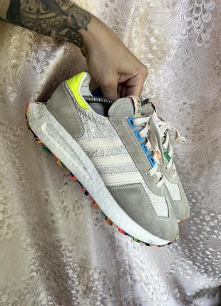 Кроссовки сетка замша adidas retropy e5 pride оригинал размер 43 27,5 см4 фото