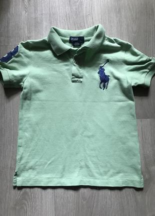 Футболка поло для хлопчика 100% бавовна бренд polo by ralph lauren7 фото