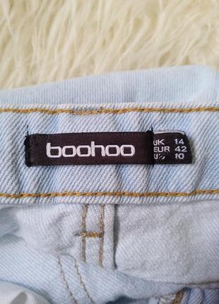 Широкие джинсы boohoo7 фото