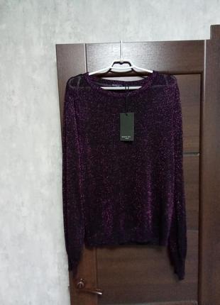 Брендовая новая красивая вискозная блуза р.16.3 фото
