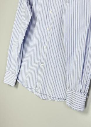Massimo dutti рубашка на длинный рукав, в полоску.4 фото