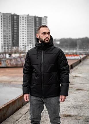Зимова куртка "glacier" чорний