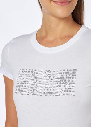 Новая премиум pima cotton женская футболка armani exchange размер l2 фото