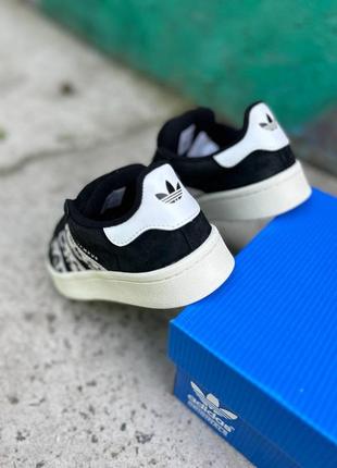 Жіночі кросівки adidas campus black leopard5 фото