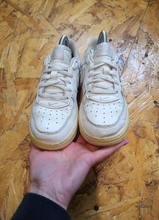 Кожаные кроссовки крассовки nike air force 14 фото