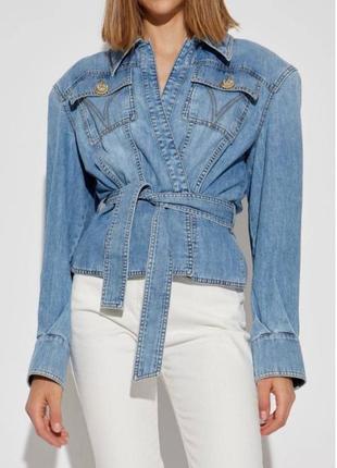 Пиджак джинсовый balmain
