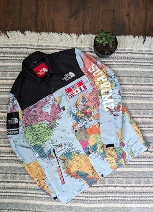 The north face &amp; supreme мужская куртка