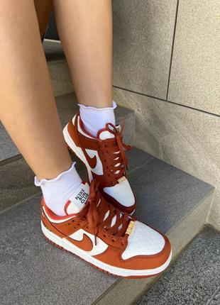 Кроссовки nike dunk low wmns sun club burn sunrise6 фото