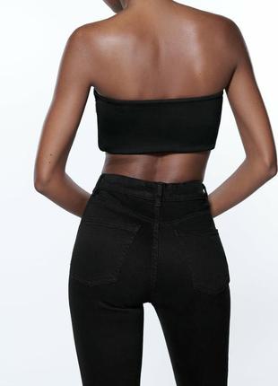 Акция 🎁 стильні джинси zara trf flarе cropped со средней посадкой levis asos2 фото