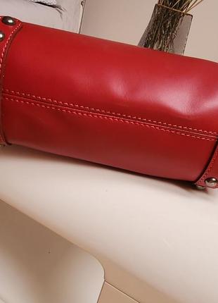 Супер стильная брендовая модная сумка кожа оригинал итальялия3 фото