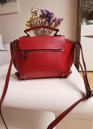 Супер стильная брендовая модная сумка кожа оригинал итальялия2 фото