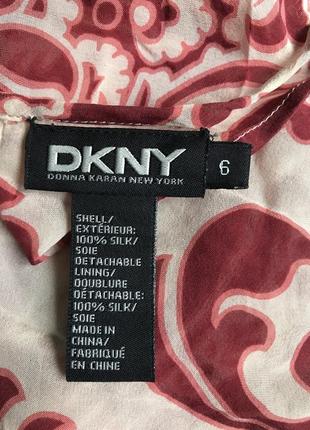 Топ блуза женская 100% шелк cream silk top blouse бренд dkny2 фото