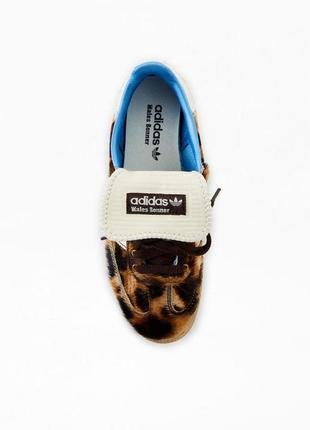 Кросівки adidas samba pony wales bonner leopard8 фото