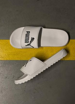 Шлепанцы мужские, puma white4 фото