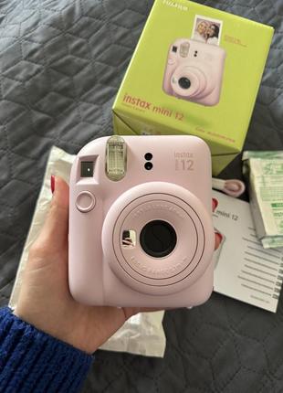 Fujifilm instax mini 12 рожевий новий