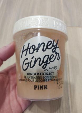 Акция 🎁 скраб для тела victoria's secret pink honey ginger 283 г2 фото