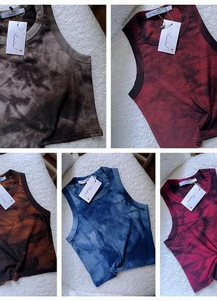 Топ в рубчик варьонка