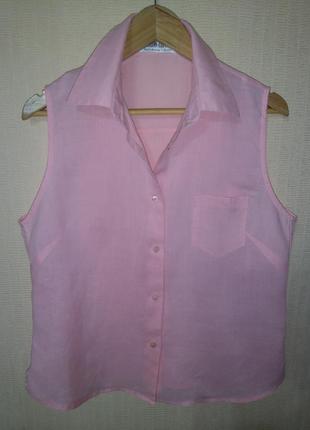 Рубашка / блузка / безрукавка resmann couture (немечевина) 100% лен