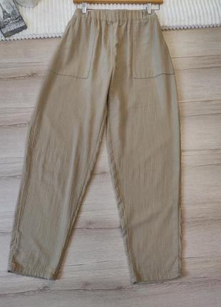 Облегченные брюки брюки брюки из муслина m&amp;s p xxl3 фото