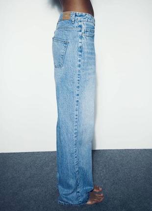 Прямі джинси zara/ straight (38 розмір)4 фото