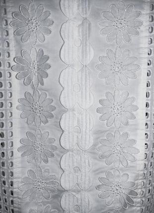 Неймовірна блузка з прошви (шиття) nadine h (німеччина) 100% бавовна8 фото