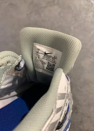 Чоловічі шкіряні кросівки nike p6000 blue grey