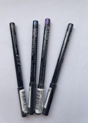Олівець для повік nyx professional makeup slim eye pencil зі сша