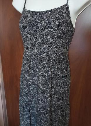 Сукня для дівчинки f&f з леопардовим принтом2 фото
