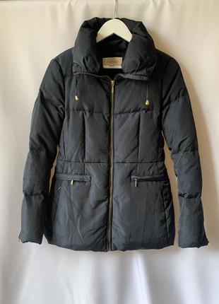Пуховик модель zara пухова зимова куртка springfield s