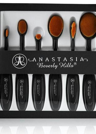 Набор кистей - щеток anastasia beverly hills - 6 штук1 фото