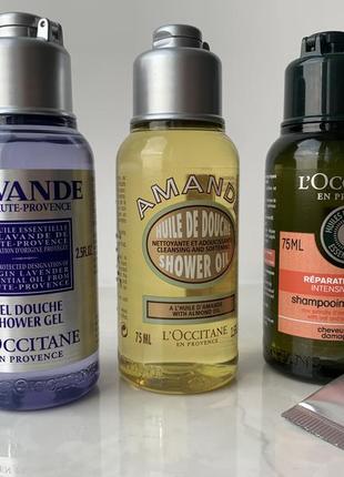 Французький набір для тіла l'occitane з 3-х од.
