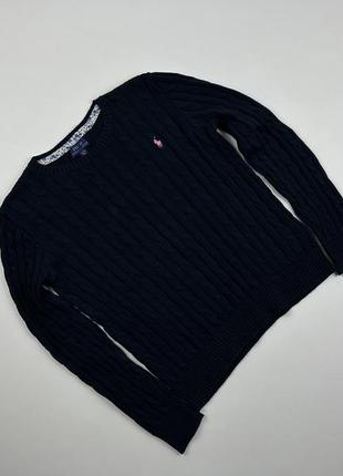 Вязаный свитер polo ralph lauren1 фото