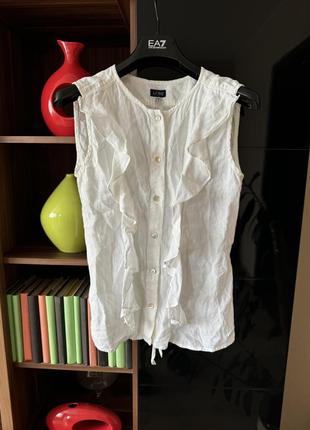 Блуза из льна armani