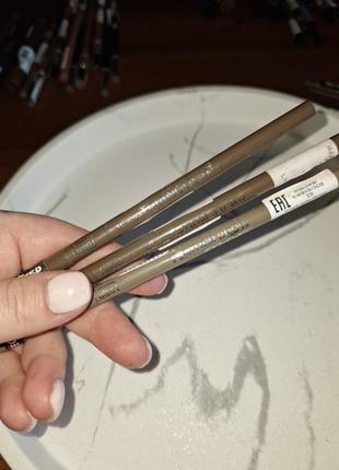 Тонкие карандаши для бровей wibo