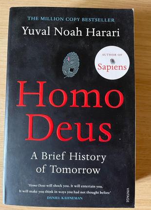 Homo deus: a brief history pf tommorow, daniel kahneman eng.1 фото