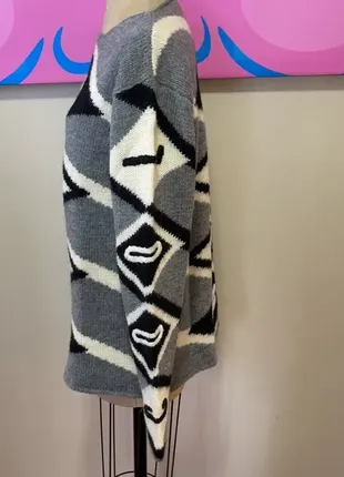 Теплий вінтажний вовняний светр від  moschino cheap chic3 фото