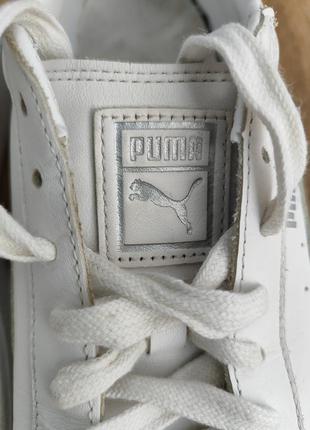 Puma кроссовки женские кожаные6 фото