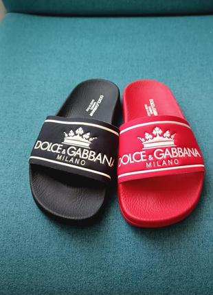 Шлепанцы dolce gabbana
