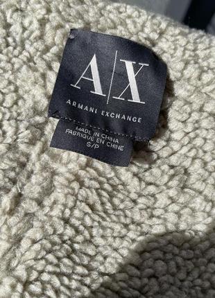 Женская дубленка armani exchange4 фото