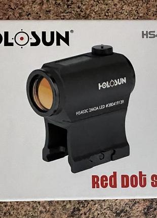 Коліматорний приціл holosun hs403c.