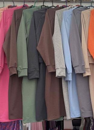 Сукня жіноча довга міді повсякденна з рукавом класична осіння на осінь демісезонна...