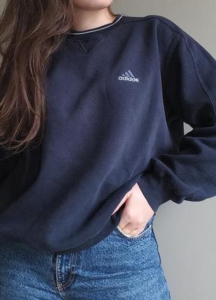 Vintage black adidas sweatshirt sale