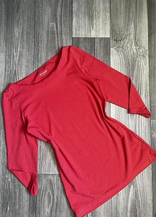 Красива насичена футболка 3/4 рукав с/м