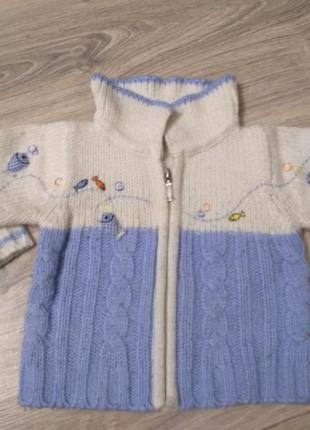 Теплий светр на хлопчика