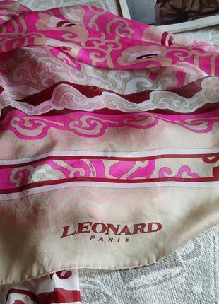 Шовкова шаль leonard 3