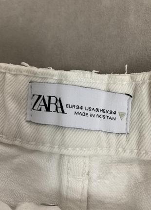 Zara шорты джинсовые5 фото