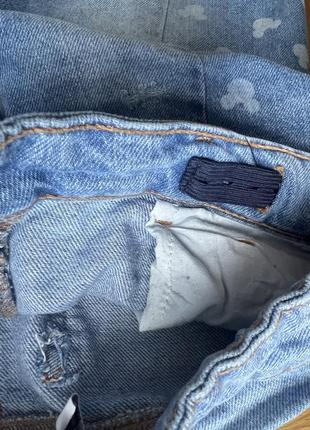 Крутезний джинсовий набір zara штани та куртка на дівчинку 11-12р від зара дісней9 фото