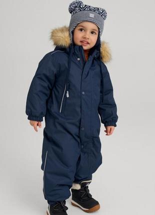 Reima tec 92+6р пуховый зимний комбинезон