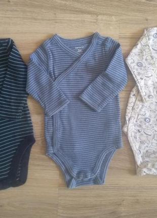 Боді на довгий рукав 0-3 місяців