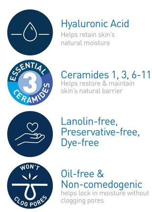 Лікувальна мазь cerave healing ointment для інтенсивного зволоження сухої шкіри (сша)